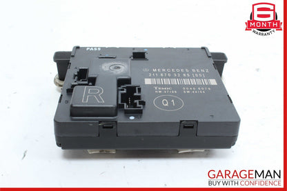 03-09 Mercedes W211 E500 E550 E320 Rear Right Side Door Controller Module Unit