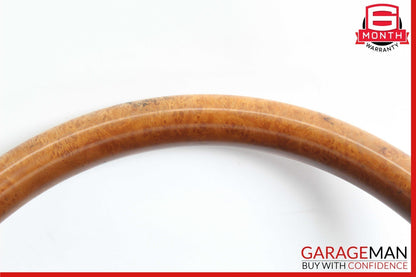 10-14 Mercedes S65 AMG S550 4 Spoke Steering Wheel w/ Paddle Shifters Wood OEM