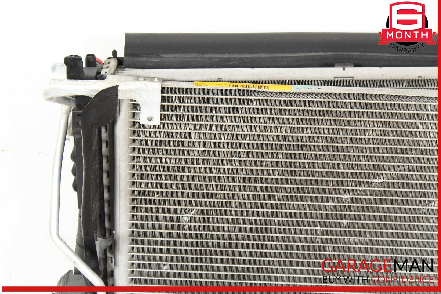 00-06 Mercedes W220 S500 CL500 Engine Cooling Radiator AC A/C Condenser Assy