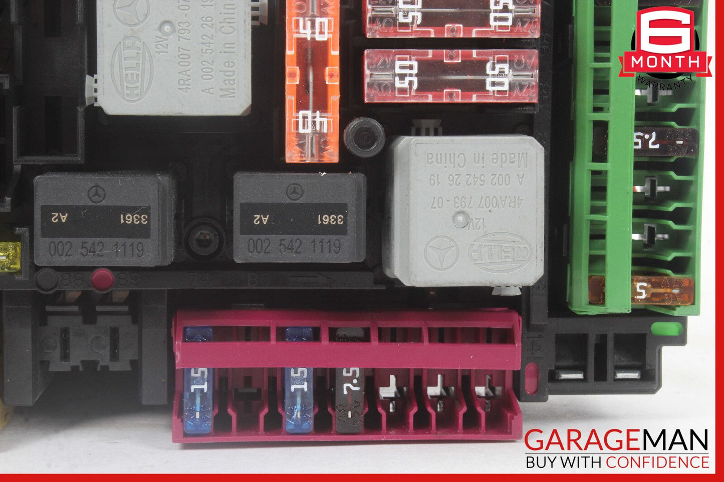12-14 Mercedes W204 C250 C300 C350 Rear Fuse Relay Box Module 2049060205 OEM