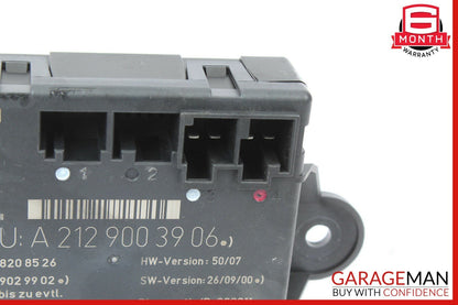 08-14 Mercedes W212 E350 C300 Rear Left Driver Side Door Control Module OEM
