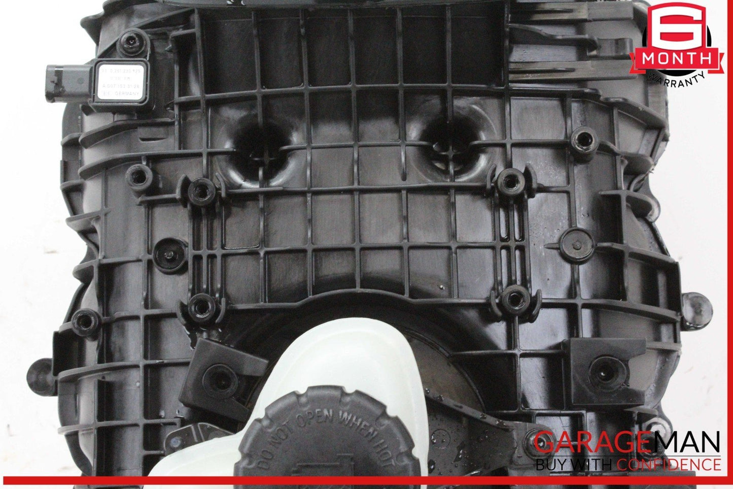 Mercedes X166 GL450 Air Intake Manifold Distributor Engine Intercooler Radiator