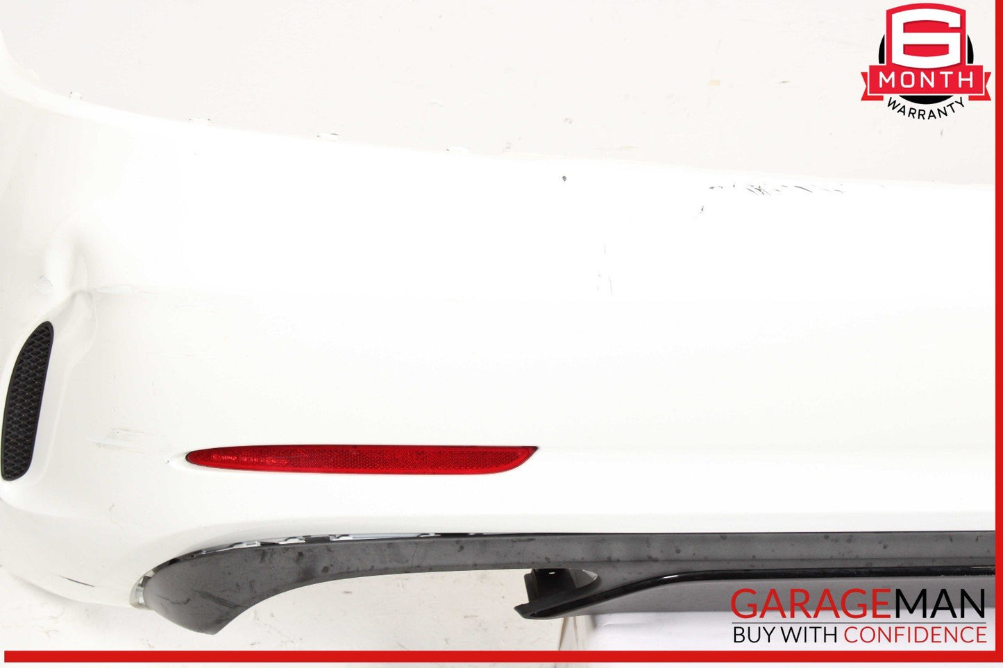 17-20 Mercedes R172 SLC300 SLC43 AMG Rear Bumper Cover Assembly White OEM
