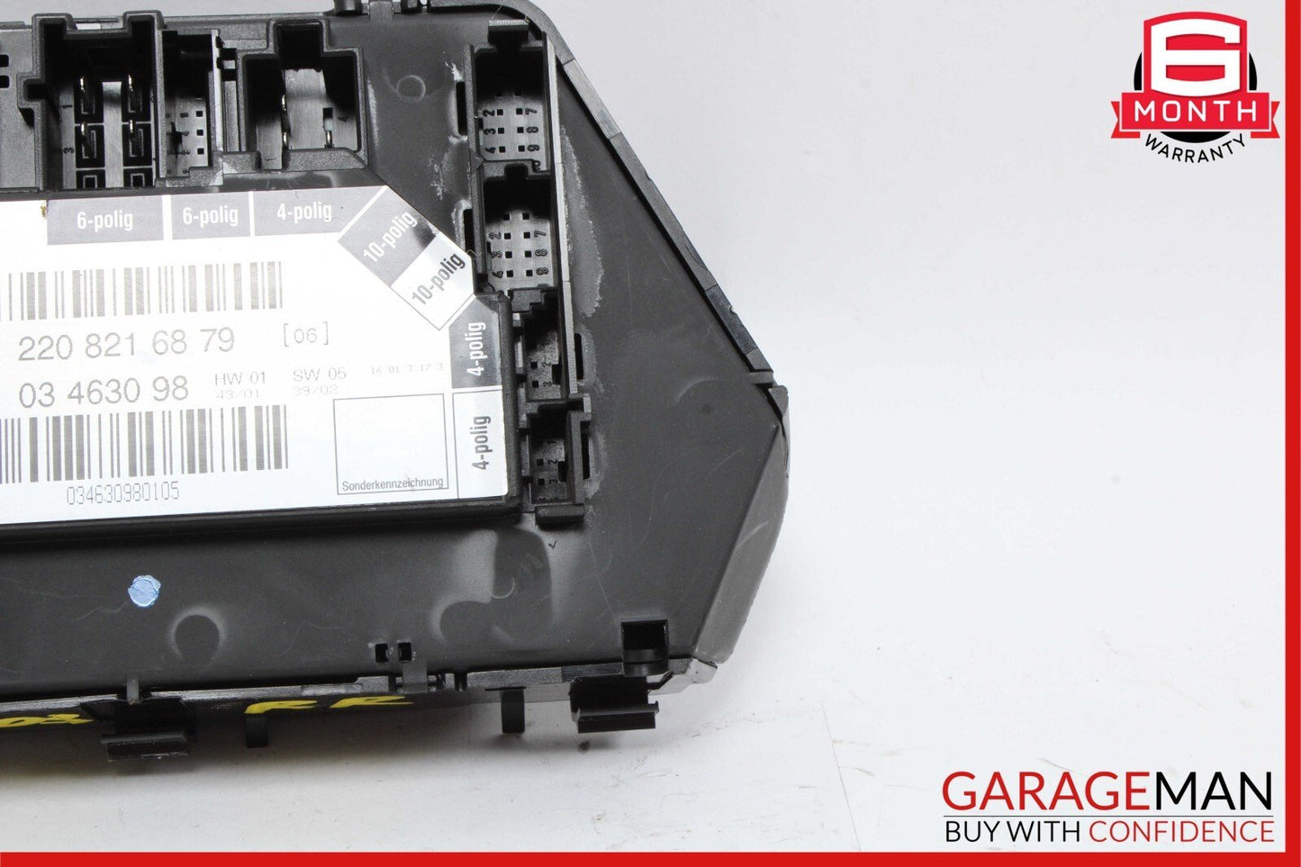 00-06 Mercedes W220 S430 S500 Rear Right Side Seat Door Controller Module Unit