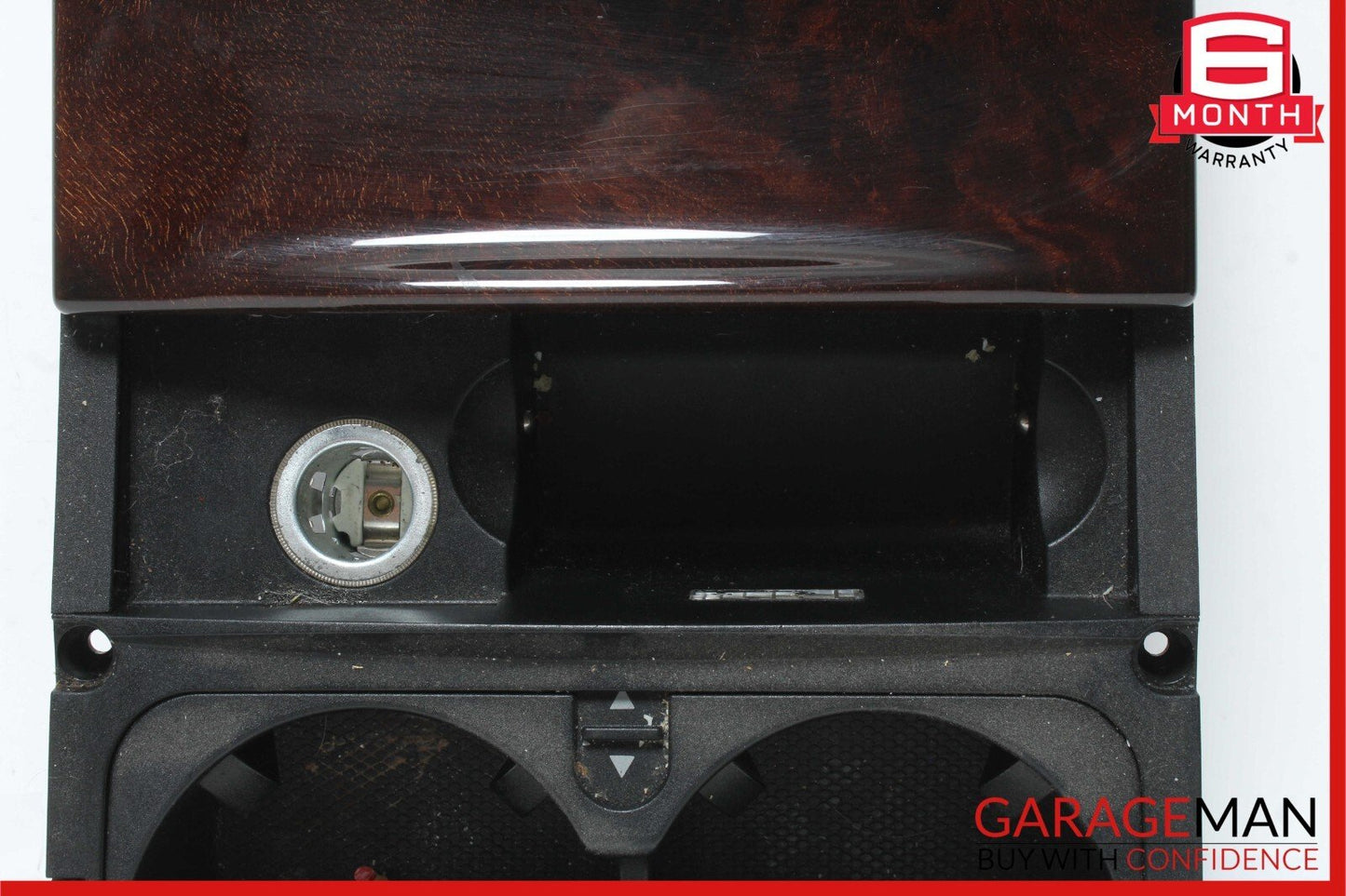 10-13 Mercedes W221 S550 S600 Ash Tray Ashtray Lighter Cup Holder Trim Wood OEM