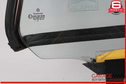 03-12 Mercedes R230 SL500 SL55 AMG Rear Left Side Quarter Window Glass OEM