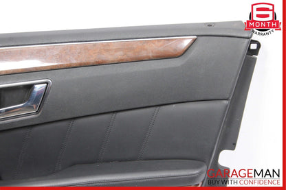 10-13 Mercedes W212 E350 E400 E550 Front Right Side Interior Door Panel Black