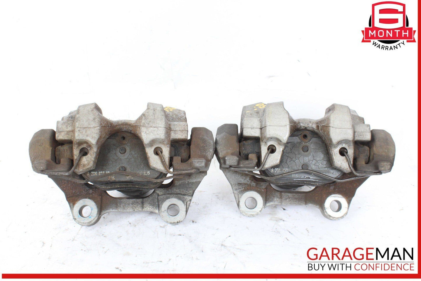 08-17 Mercedes W207 E350 C350 Rear Left & Right Brake Calipers Set of 2 Pc OEM