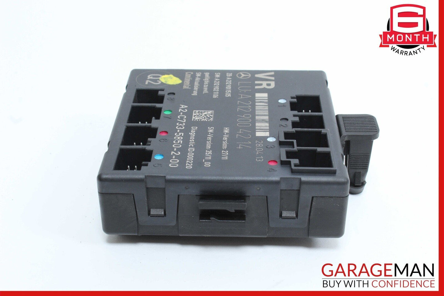 08-14 Mercedes W204 C250 Front Right Side Door Control Module OEM