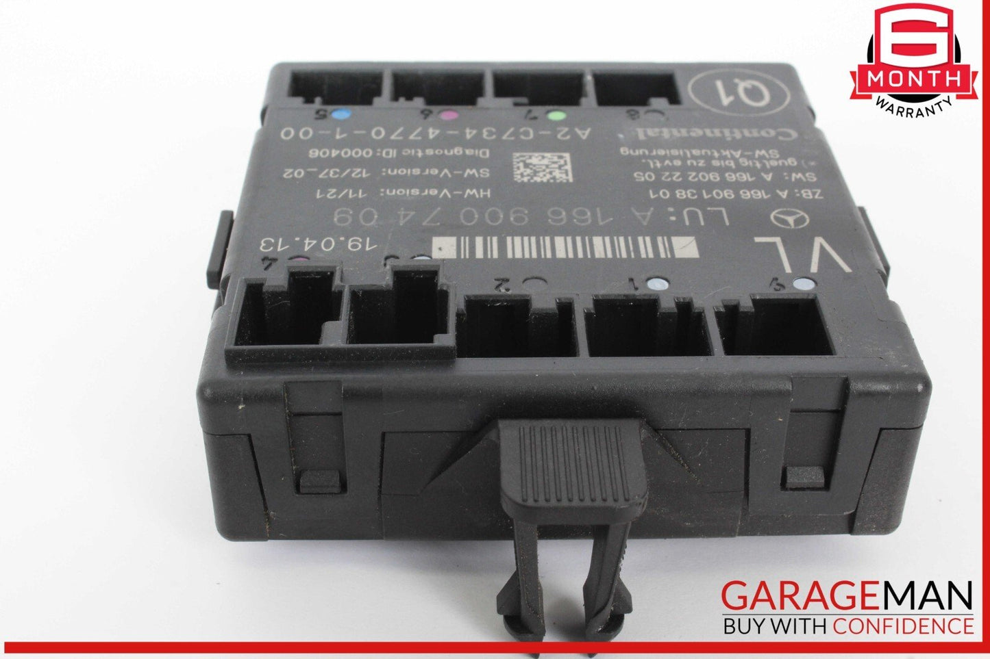 12-19 Mercedes X166 GL450 Front Left Drive Side Door Control Module Unit
