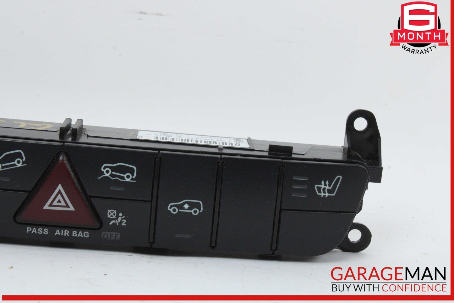 06-12 Mercedes X164 GL450 ML450 Hazard Control Switch Panel 1649052400 OEM
