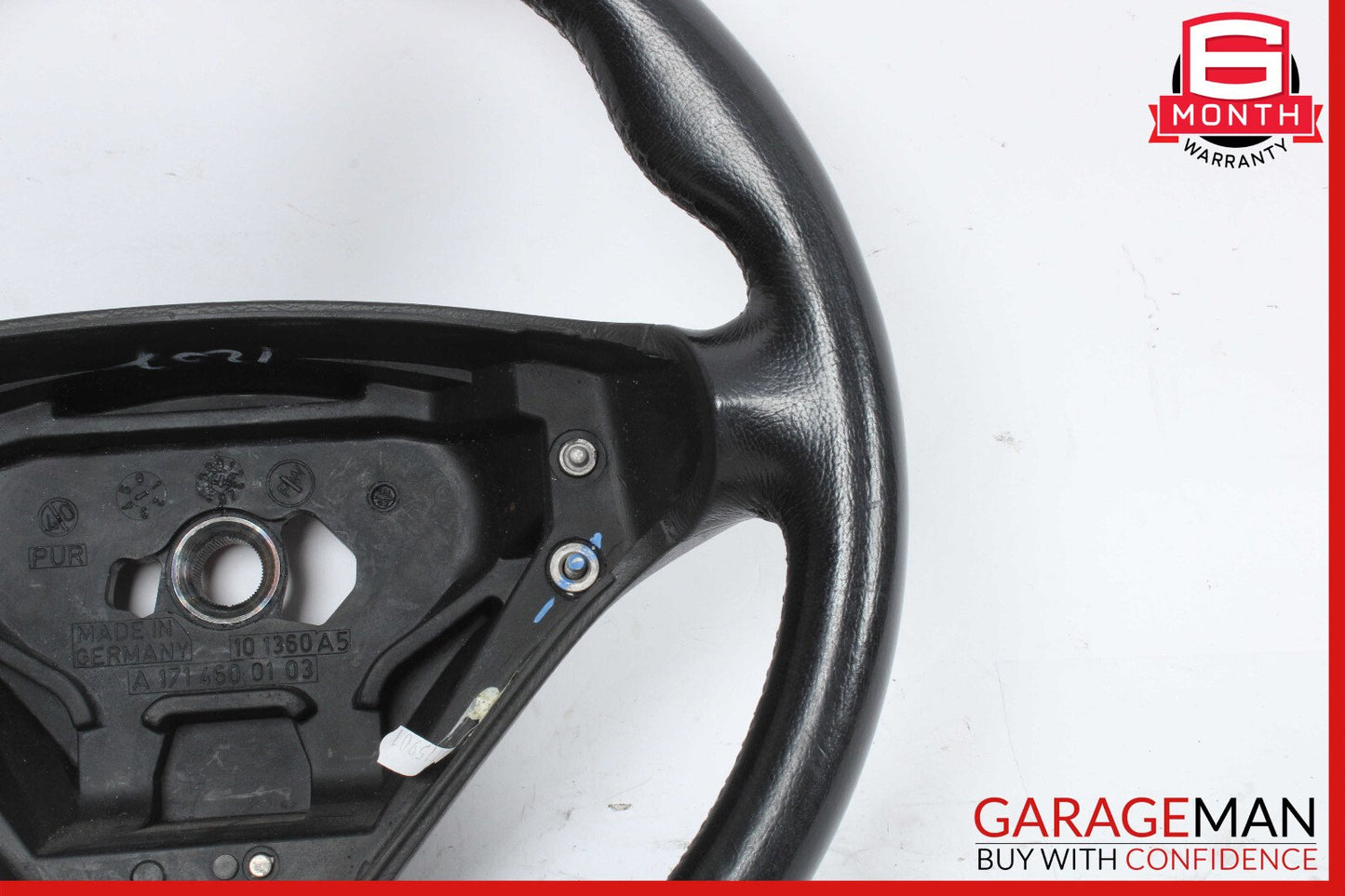 05-08 Mercedes R171 SLK280 C280 C350 Sport Steering Wheel Black 1714600103 OEM