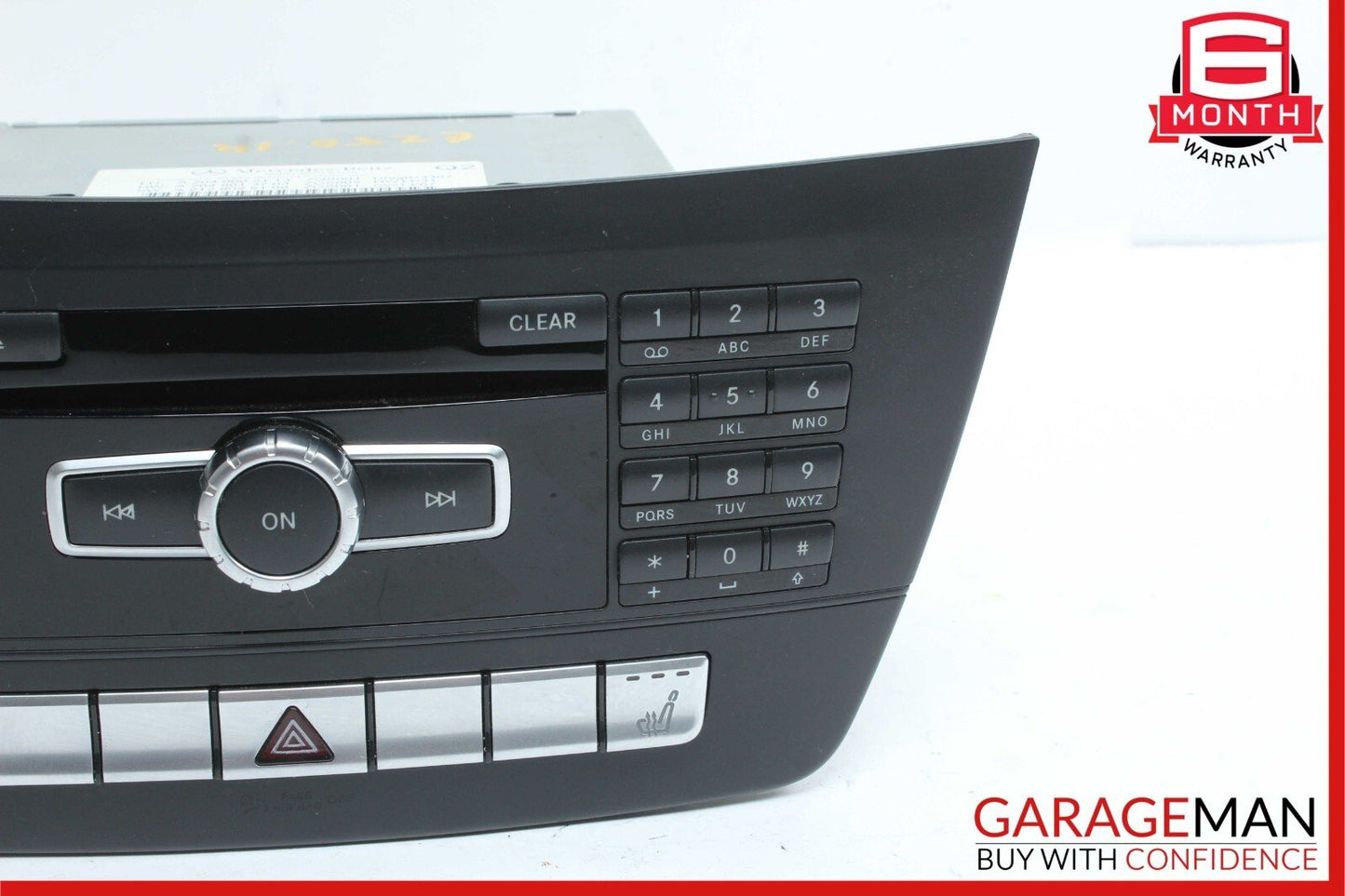 12-15 Mercedes W204 C250 C350 C300 Navigation Command Head Unit DVD CD Audio OEM