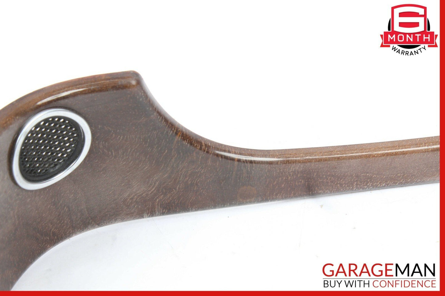 10-13 Mercedes W212 E350 E550 E63 AMG Steering Column Cover Boot Trim Wood OEM