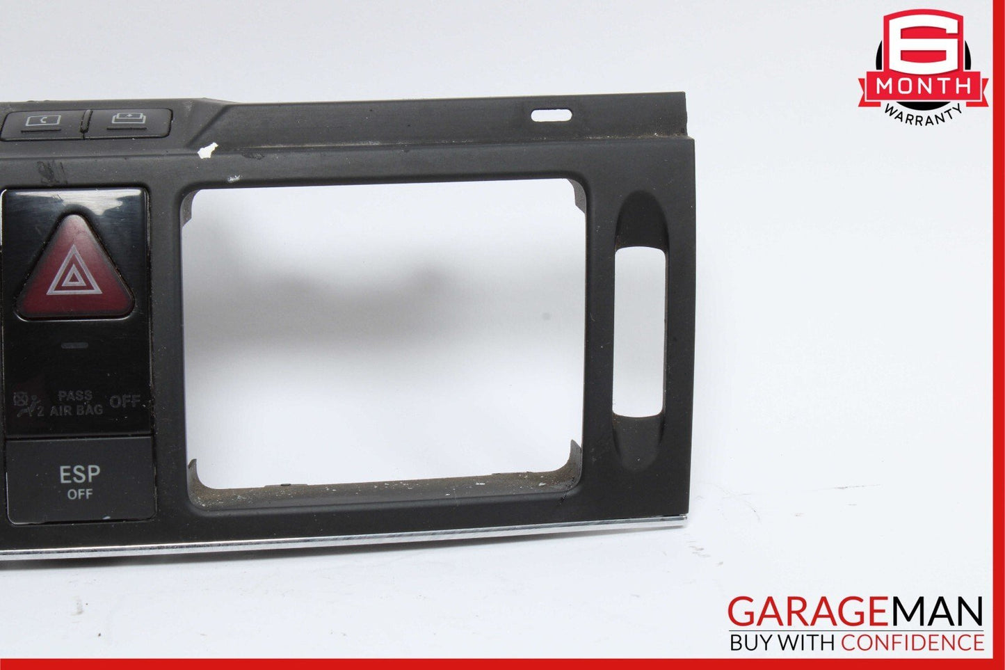 08-11 Mercedes W204 C300 C350 Center Dash Hazard A/C AC Air Vent Trim Cover