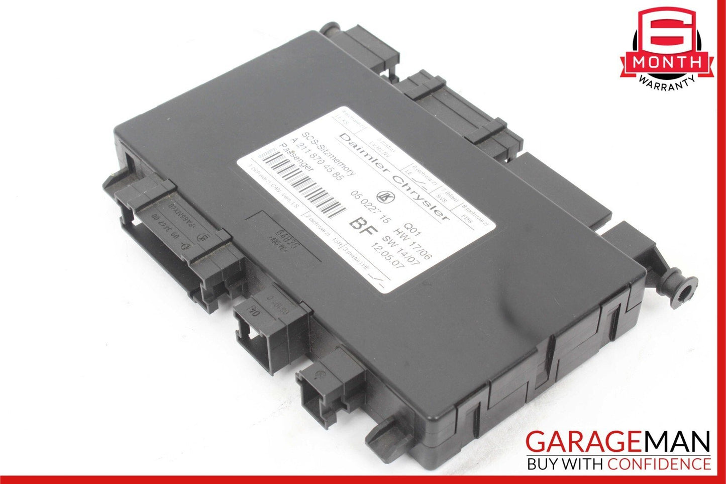 06-09 Mercedes W211 E550 CLS500 Seat Control Module Front Right Passenger OEM