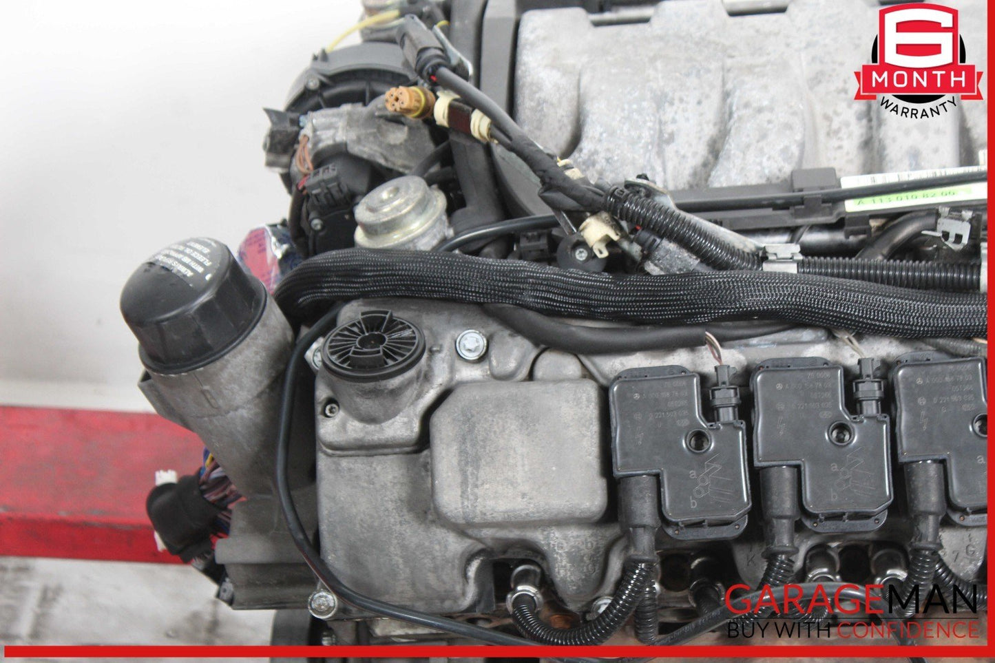 03-06 Mercedes R230 SL500 5.0L V8 Complete Engine Motor Block Assembly OEM 168k
