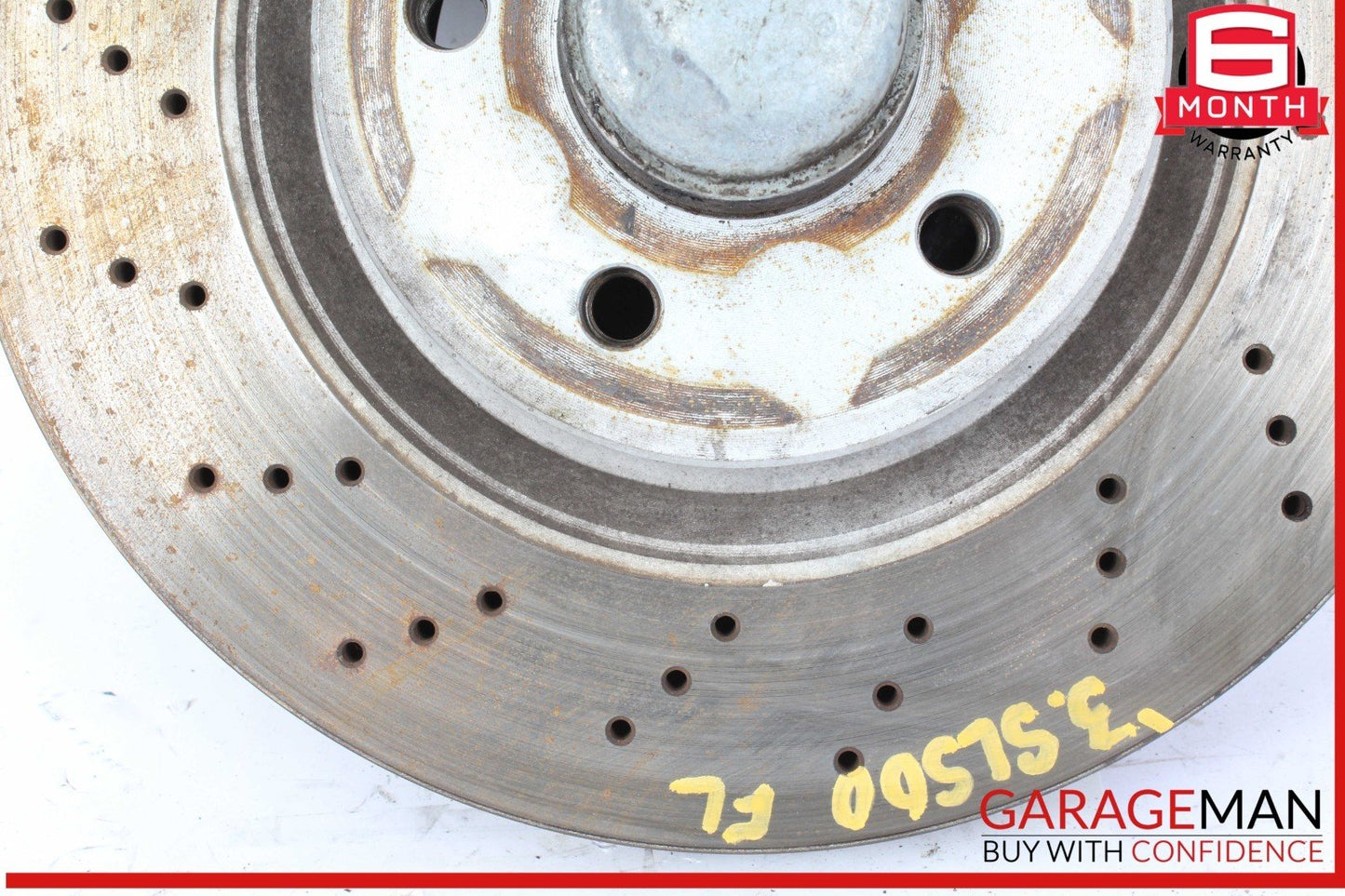 03-11 Mercedes R230 SL500 Front Left Driver Side Spindle Knuckle w/ Disc Rotor