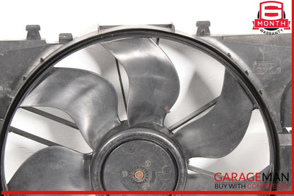 08-15 Mercedes X204 GLK350 Engine Cooling Radiator Fan Shroud Motor Assy OEM
