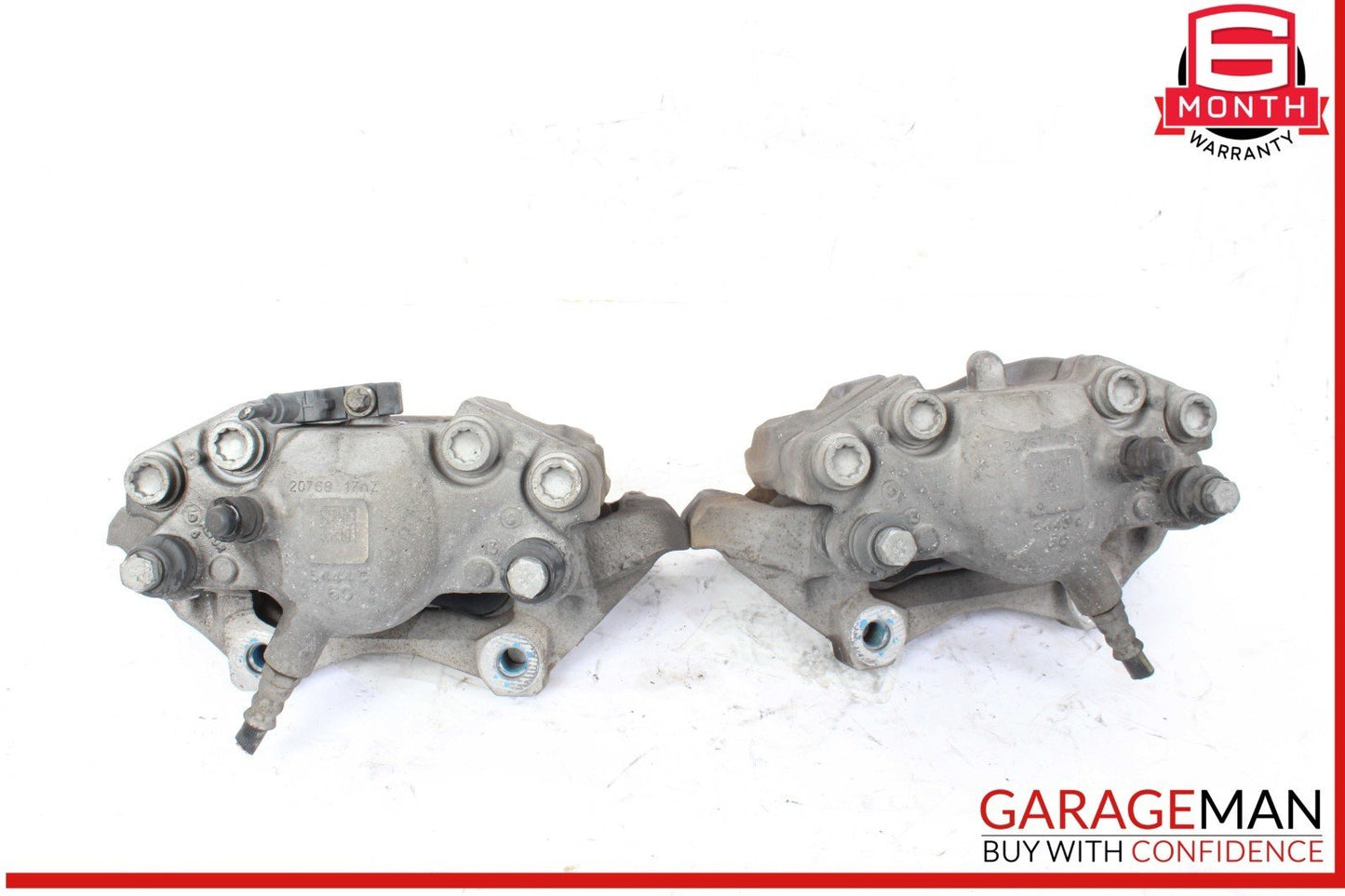 10-18 Mercedes W212 E350 Front Brake Calipers Left and Right Set Of 2 Pc