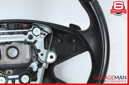 10-13 Mercedes W212 E350 E550 E400 Steering Wheel w/ Paddle Shifters Black OEM