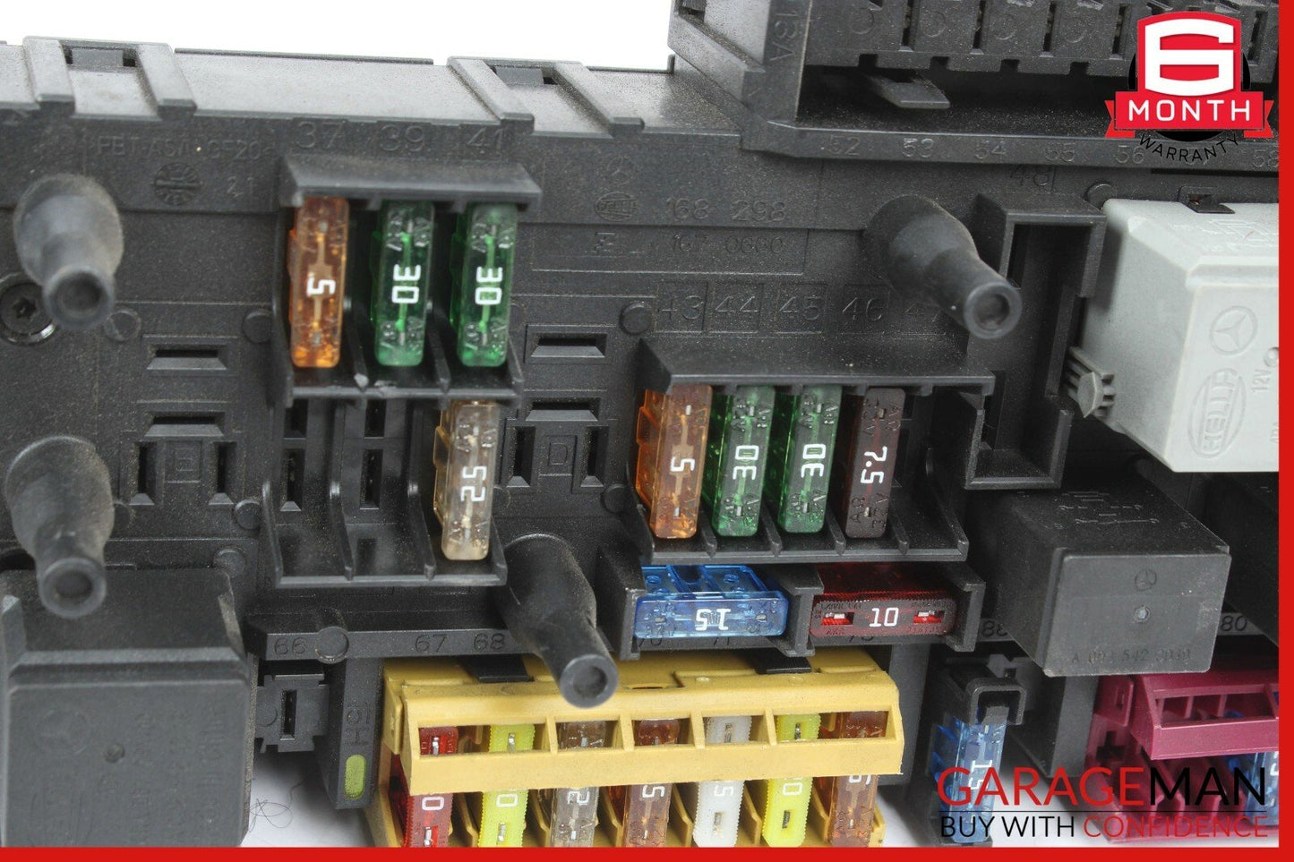 10-18 Mercedes CLS400 E350 E400 Rear SAM Fuse Box Module Relay Assembly OEM