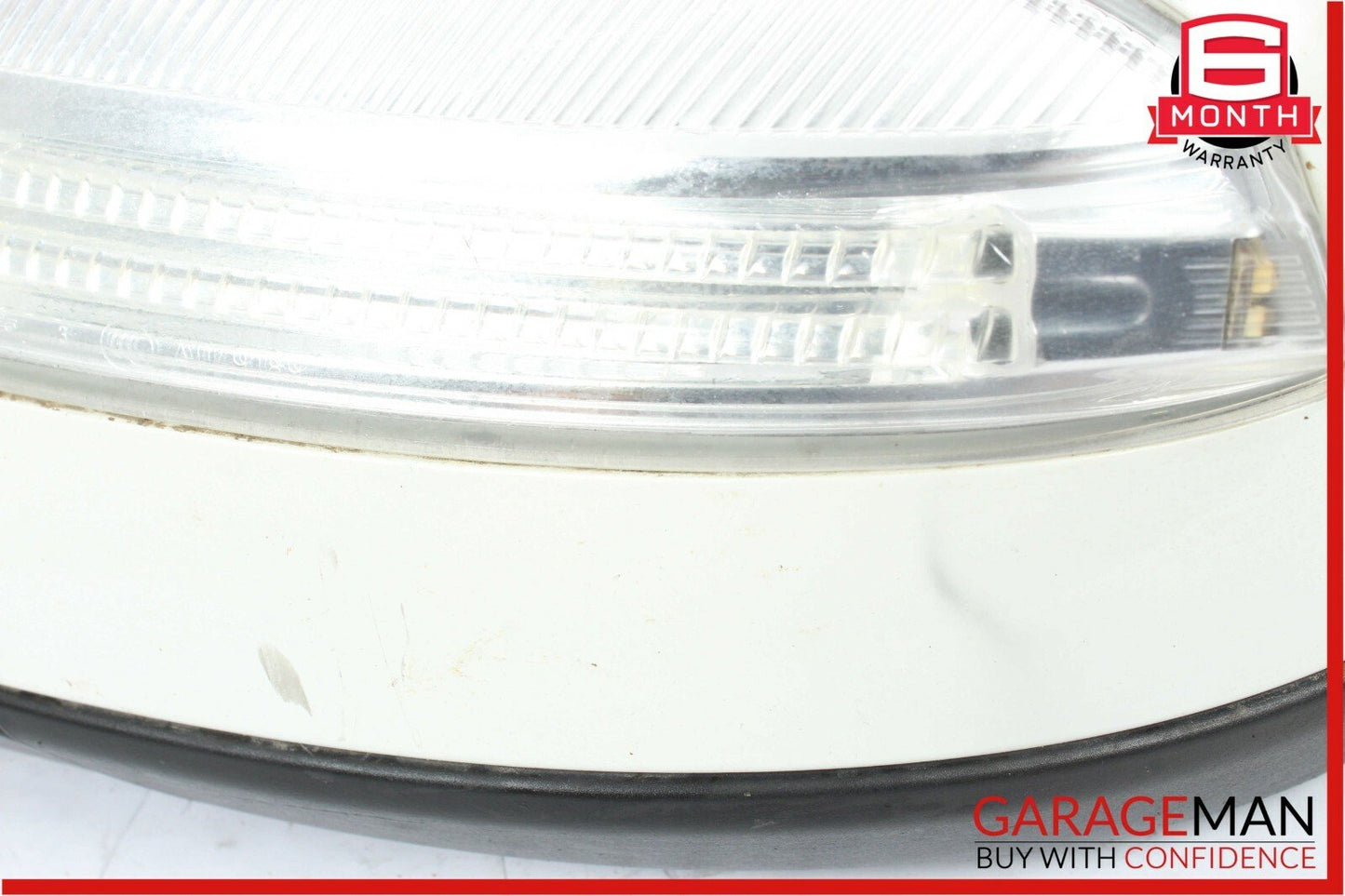 08-09 Mercedes W204 C300 C63 AMG Front Left Side Mirror Rear View Door White