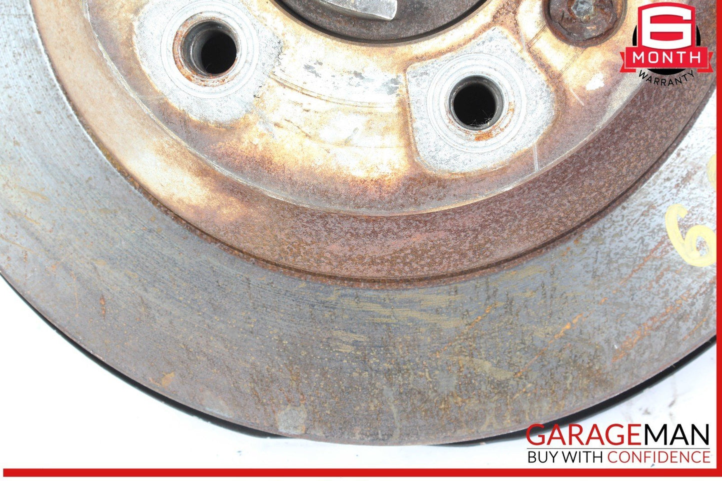 03-10 Porsche Cayenne 955 957 Rear Left Spindle Knuckle Wheel Hub w/ Rotor Disc