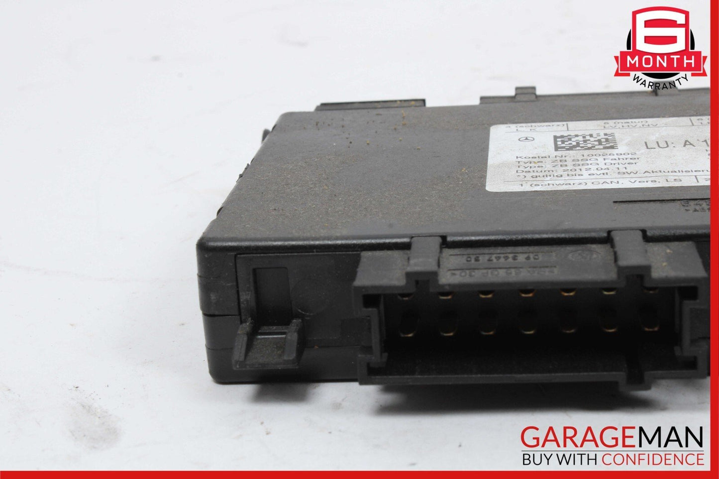 08-18 Mercedes W218 CLS500 SLK250 Seat Control Module Front Left Driver Side OEM