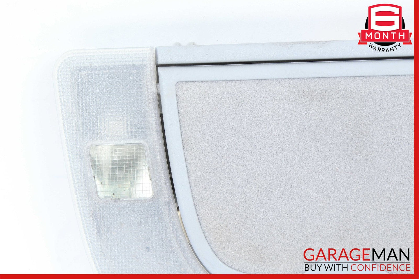 00-06 Mercedes W220 S430 S500 Left or Right Rear Dome Light Mirror Gray OEM