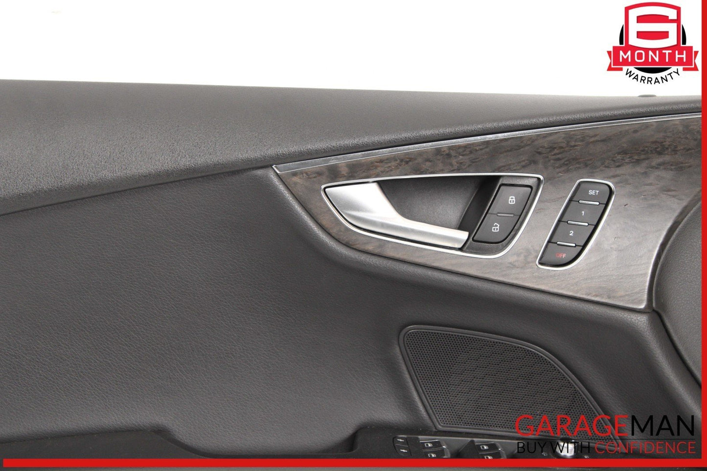 12-18 Audi A7 S7 RS7 Front Left Driver Side Door Panel Cover Trim Black OEM