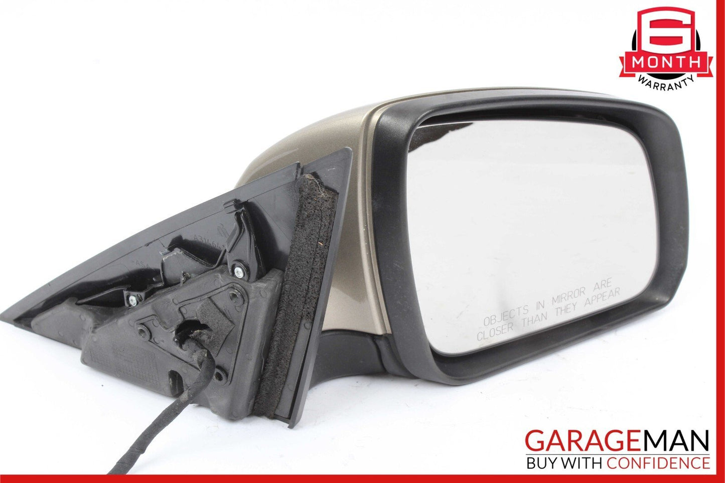 08-09 Mercedes W204 C300 C350 Front Right Side Mirror Rear View Door Beige OEM