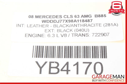 06-11 Mercedes W219 CLS63 AMG CLS550 Rear Left Side Door Controller Module Unit
