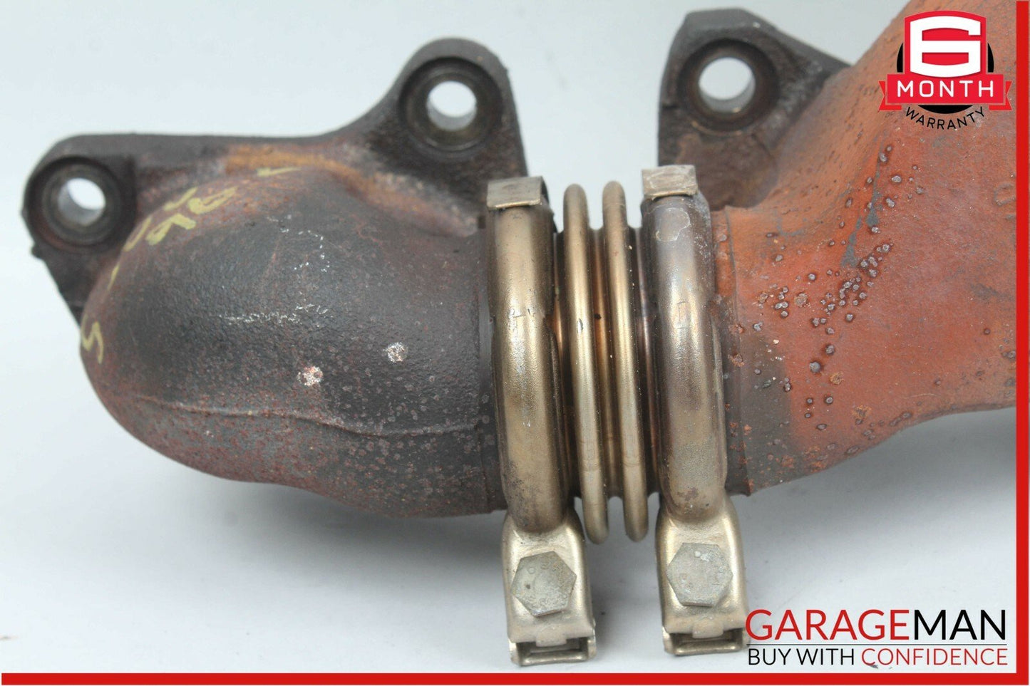 94-99 Mercedes W140 S500 CL500 Left Side Exhaust Manifold Header Pipe OEM