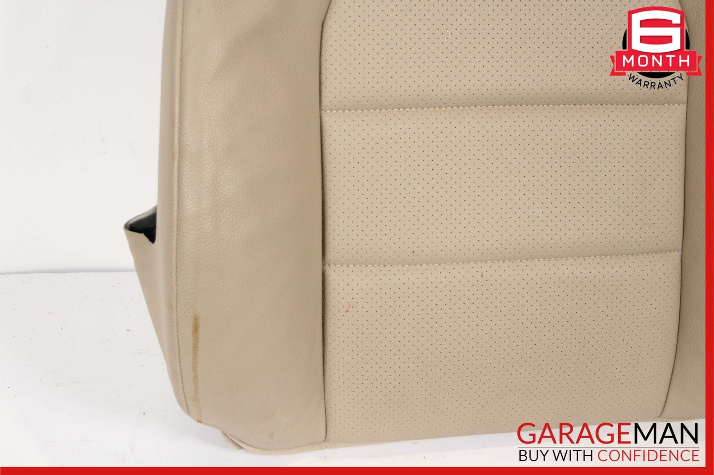 08-14 Mercedes W204 C250 Sedan Front Right Side Top Upper Seat Cushion Beige