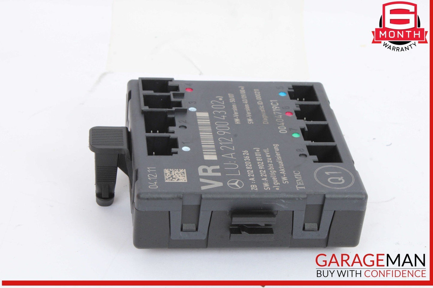 08-18 Mercedes W204 C300 Front Right Passenger Side Door Control Module Unit OEM