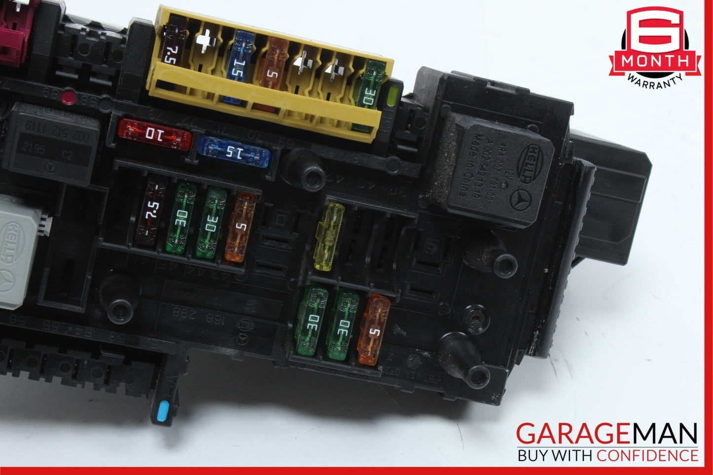 10-18 Mercedes E400 CLS350 Rear Fuse Relay Box SAM Signal Acquisition Assembly