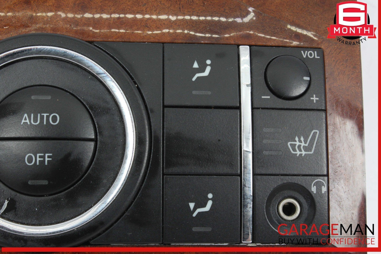 06-08 Mercedes W251 R500 4MATIC R320 R350 Rear AC A/C Temperature Control Switch