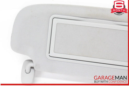 07-14 Mercedes W216 CL550 Front Right Passenger Side Sun Visor Sunvisor Gray OEM