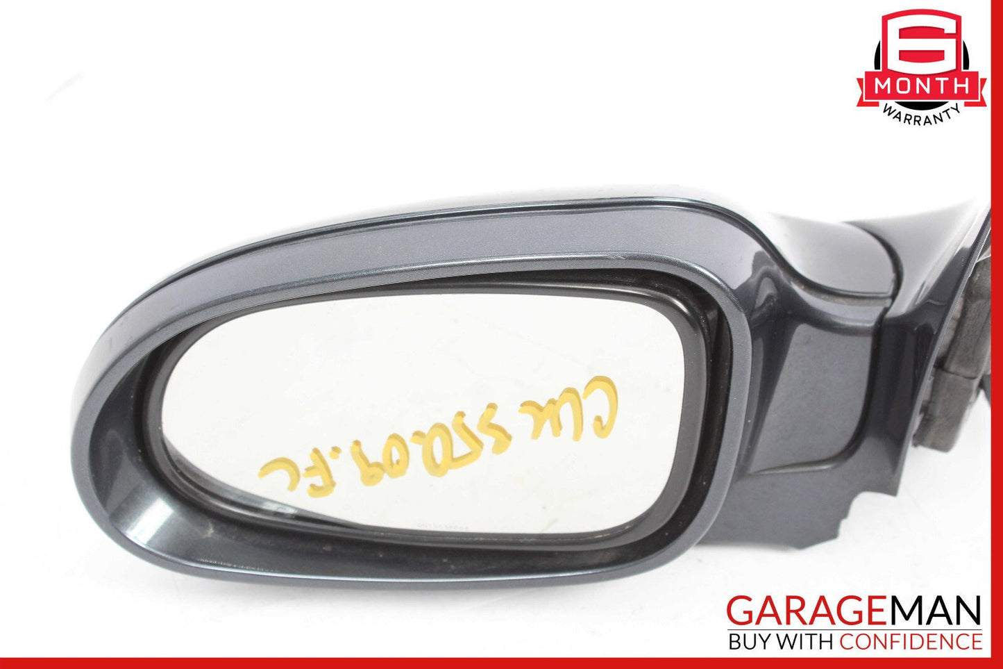 03-09 Mercedes W209 CLK55 Front Left Side Mirror Door Rear View Tenorite Gray