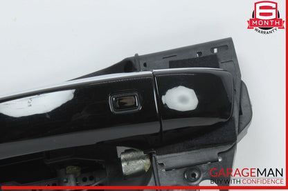 12-18 Audi A7 A6 Rear Left Driver Side Exterior Door Handle Black 4H0837885 OEM