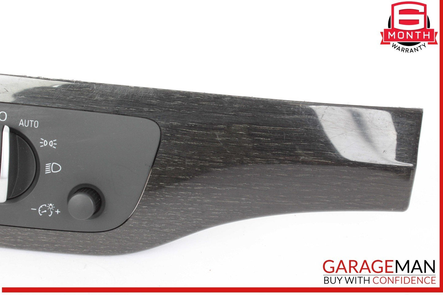 17-19 Audi Q7 Front Dash Trim w/ Head Light Lamp Control Switch 4M0941531AG OEM