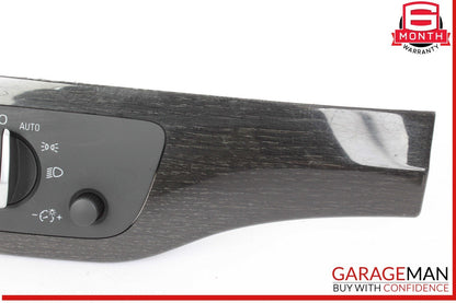 17-19 Audi Q7 Front Dash Trim w/ Head Light Lamp Control Switch 4M0941531AG OEM