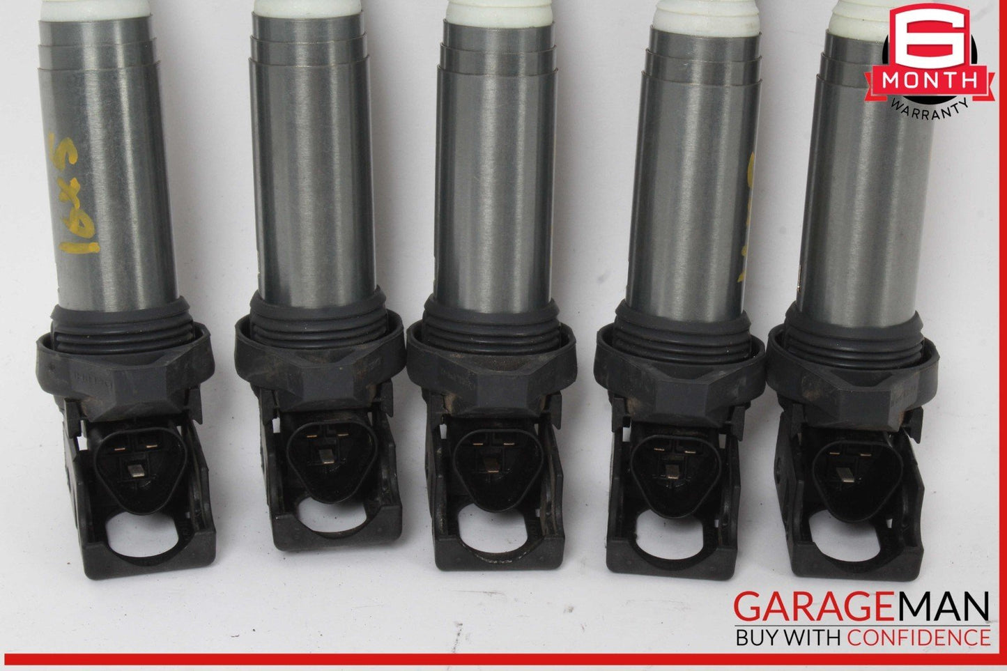 14-18 BMW X5 High Voltage Ignition Coil Set of 5 Pc 8616153-01 OEM