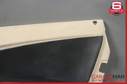 05-11 Mercedes R171 SLK350 Front Right Side Interior Door Panel Trim Cover Beige