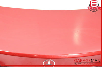 15-21 Mercedes W205 C300 C43 C63 AMG Rear Trunk Lid Shell Cover Panel Red OEM