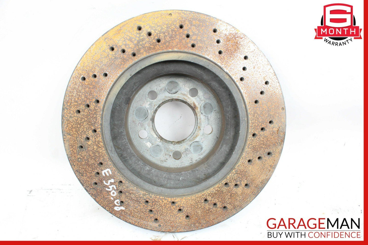 03-09 Mercedes W211 E320 E350 E550 Front Right & Left Brake Rotors Disc Set OEM