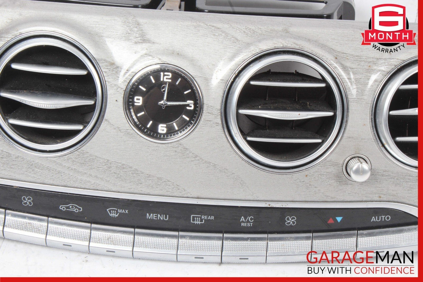 14-17 Mercedes W222 S550 S600 S63 AMG Front Dashboard Air Vent Panel Trim OEM