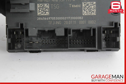 11-14 Audi A8 Rear Left Door Control Module Unit 4H0959795A OEM