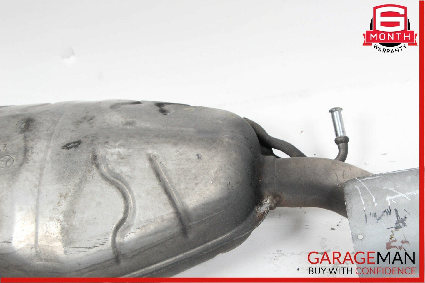 06-08 Mercedes W219 CLS500 CLS550 AMG Exhaust Muffler Left Driver Side OEM